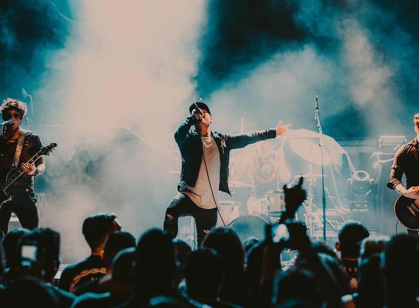 A recent concert at the Chameleon Club