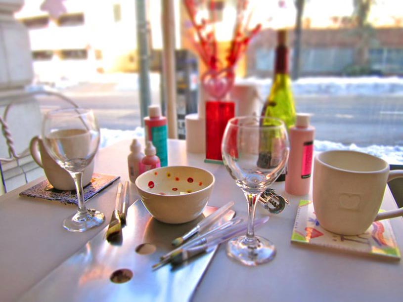The perfect date at Pottery Works